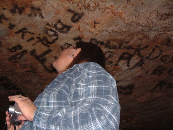 Calyxa in Lehman Caves