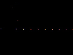 Lahontan Dam in the Dark