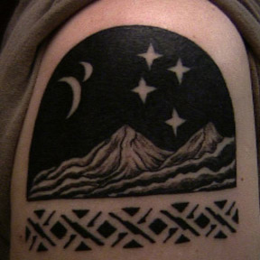 tattoo by John Diggle, New Zealand