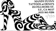 Mandy Flynn's business card