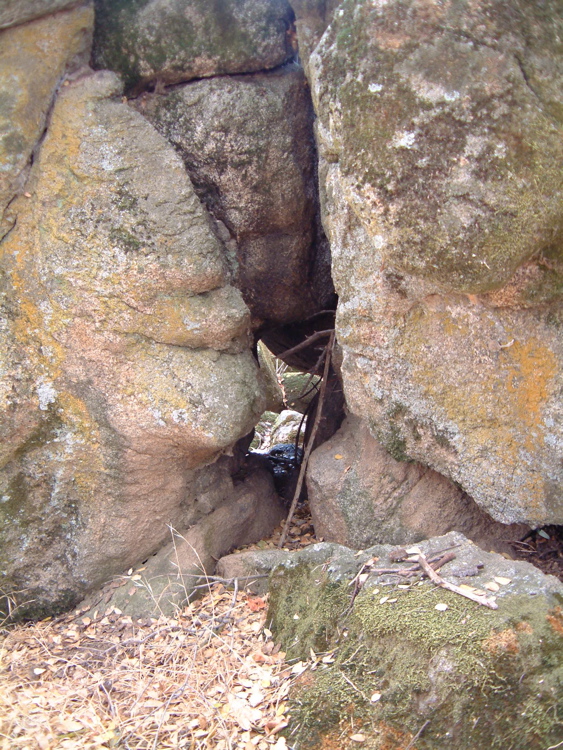 the Goddess Hole, as Roe showed me